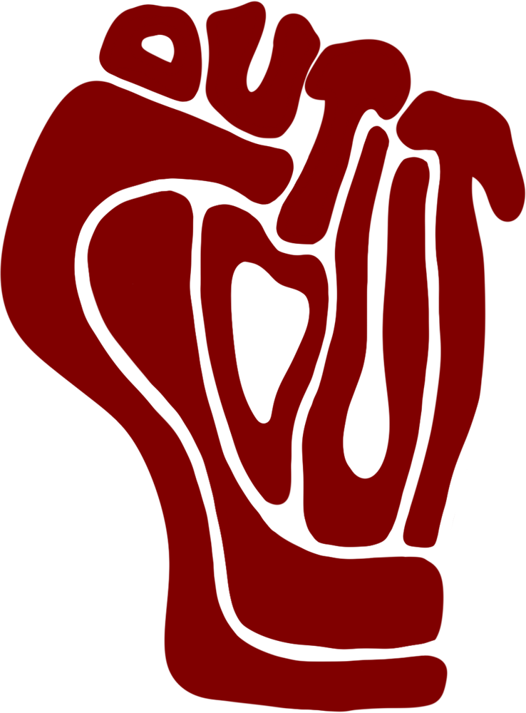 Outclout: el puño, su logo
