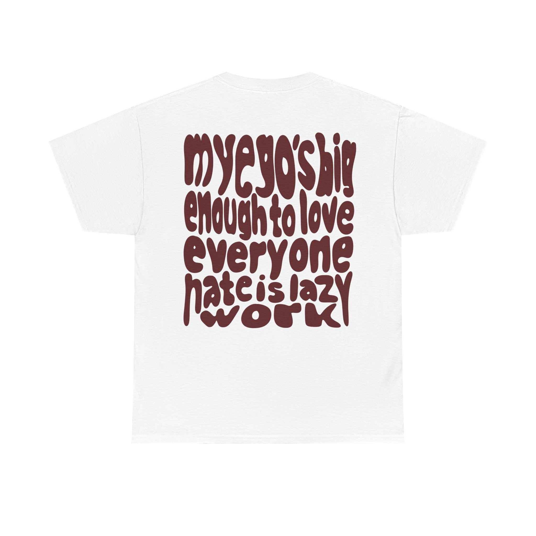 Outclout: la camiseta «my ego»