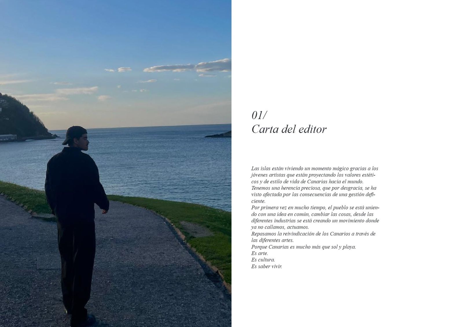 La carta del editor