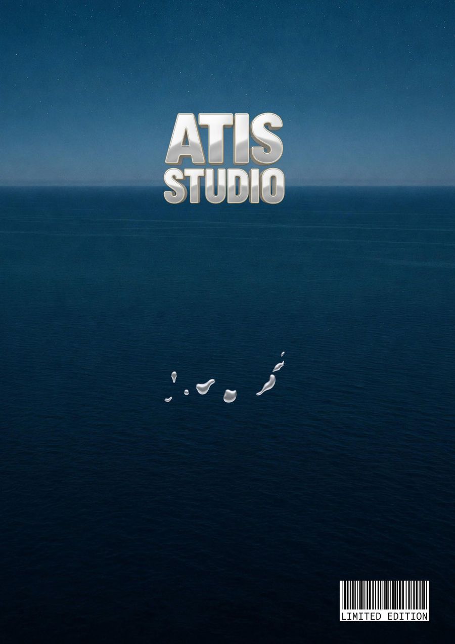 La contraportada de la revista Atis Studio Nº1
